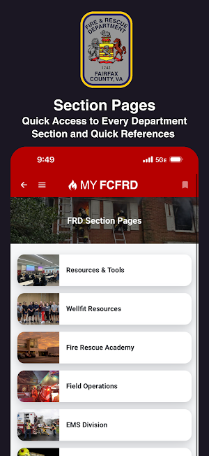 MyFairfaxFRD Screenshot 3