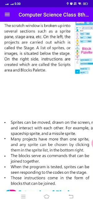 Computer Science Class 8th SNC Screenshot 3