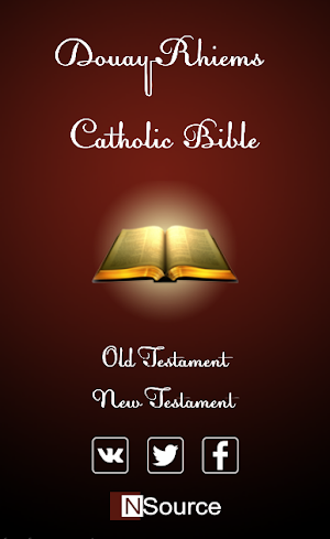 Douay-Rhiems Catholic Bible Screenshot 0