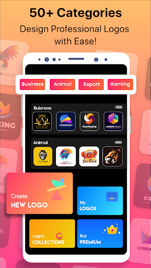 Logo maker - design logo Screenshot 1