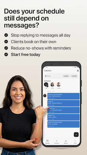 Horafy: Booking System Screenshot 0