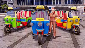 Tuk Tuk Rickshaw Driving Sim Screenshot 3