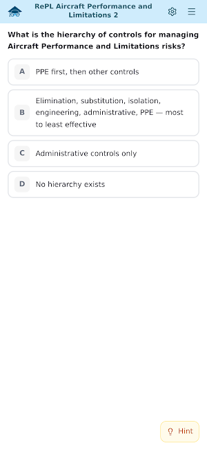 RePL Practice Test Screenshot 0