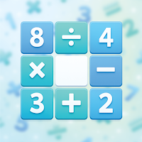 Cross Math Logic Number Puzzle