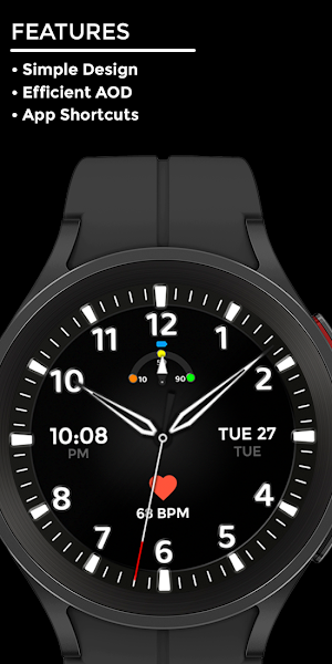 GP Night - watch face Screenshot 1