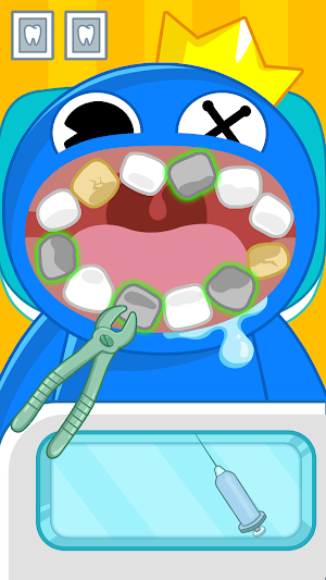Rainbow's Doctor: Dentist Game Screenshot 1