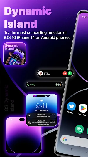 Dynamic Island iOS 16 - iNotch Screenshot 1