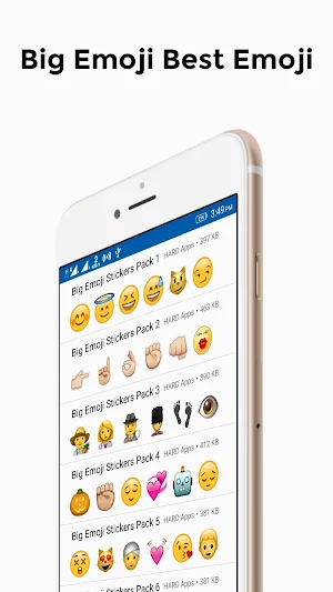 Big Emoji Stickers For Whatsapp Screenshot 1