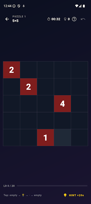 Glow Grid Screenshot 0