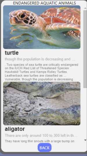 endangered animals-nambuhewage Screenshot 1