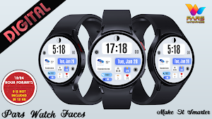 Sera Digital Watch Face Screenshot 0