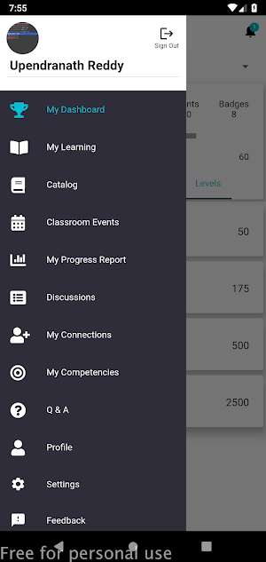 Enterprise Learning Screenshot 1