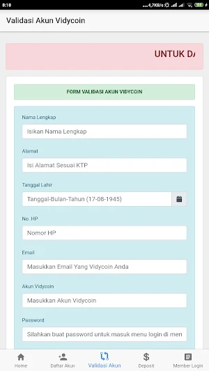 Mining Vidycoin Screenshot 3