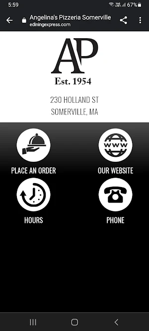 Angelina's Pizzeria Somerville Screenshot 0