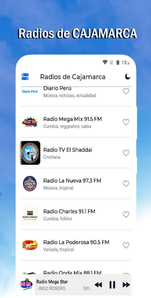 Radios de Cajamarca Screenshot 3