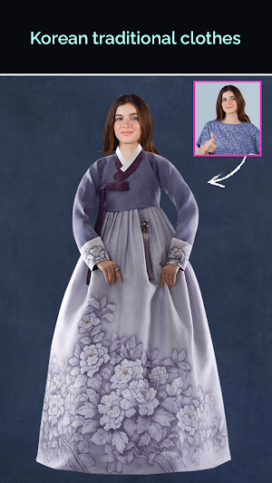 Hanbok Wedding Dress Editor Screenshot 3