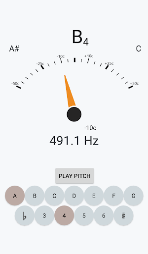 Chromatic Tuner and Tone Maker Screenshot 2