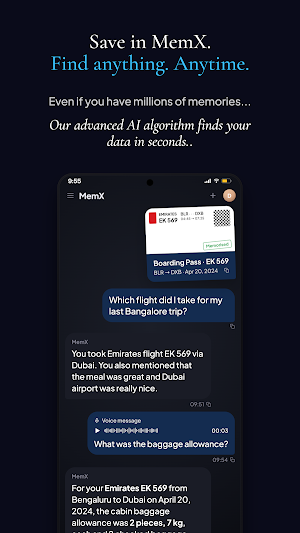 MemX: AI Memory Agent Screenshot 3