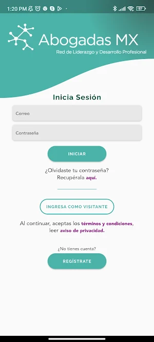 Abogadas MX Screenshot 0