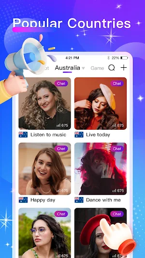 Vibe Party Voice Chat Screenshot 0