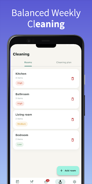 Home Management: Meal & Clean Screenshot 3
