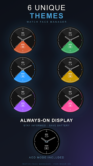 Facet Drift Watch Face Screenshot 2
