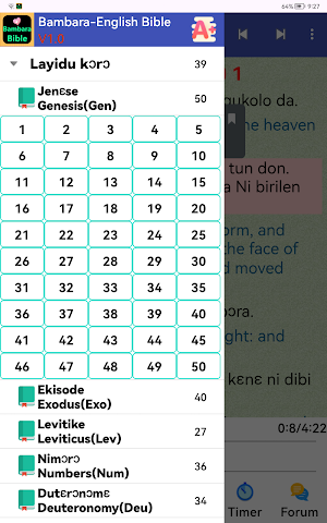 Bambara English Audio Bible Screenshot 1