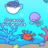 Cute Wallpaper Ocean Friends Theme