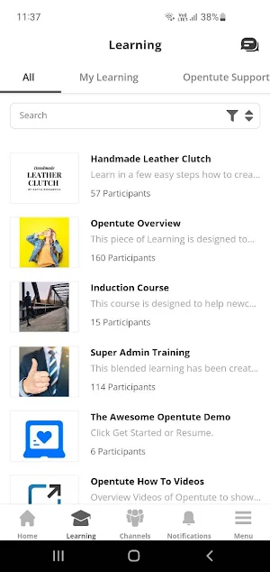Coursebox LMS Screenshot 1