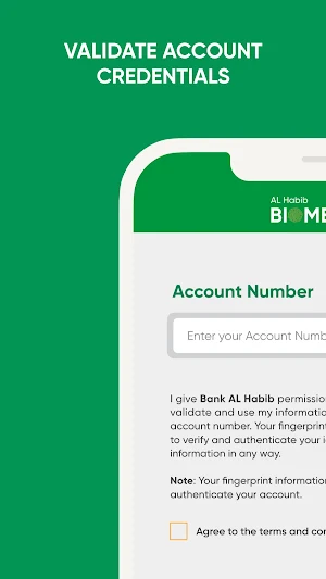 AL Habib Biometric App Screenshot 3