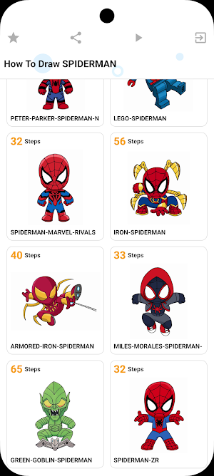 How to Draw SpiderMon Screenshot 2
