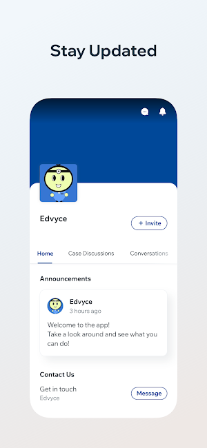 EDVYCE APP Screenshot 2