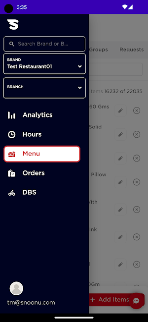 Snoonu Portal Screenshot 2