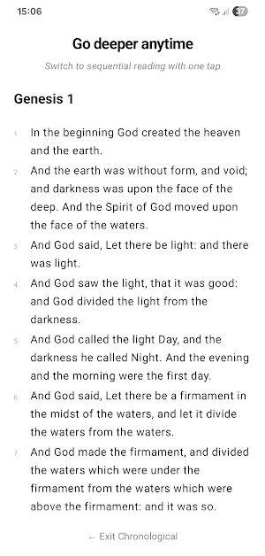 Bible Scroll (KJV) Screenshot 3