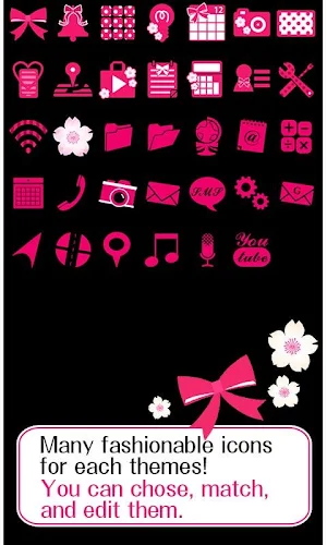 Bright Sakura Theme +HOME Screenshot 3