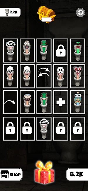 Merge Skibydy Toilet Monster Screenshot 1
