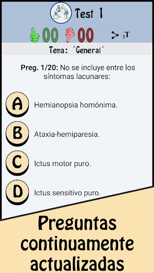 TestOpos Medicina General Screenshot 1