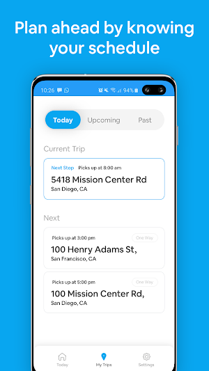 CharterUP for Drivers Screenshot 2