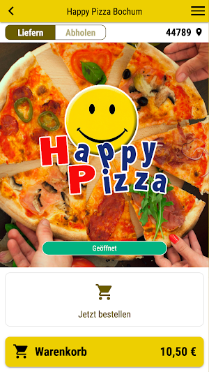 Happy Pizza Bochum Screenshot 0