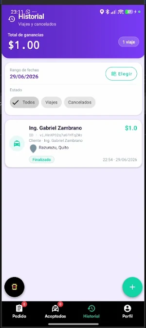 Protaxi S.A Screenshot 0