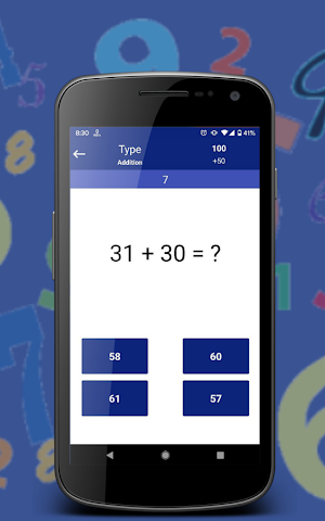 Math Quiz Game 3 Screenshot 3