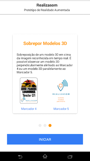 Realizasom - Exemplos de realidade aumentada Screenshot 3