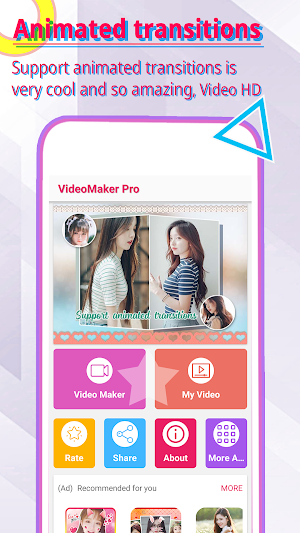 Music Video Maker - Photo Video Editor Screenshot 0