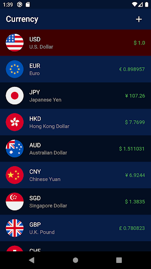 Currency Lite Screenshot 0