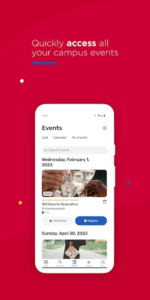 SMU360 Campus Engagement Screenshot 2