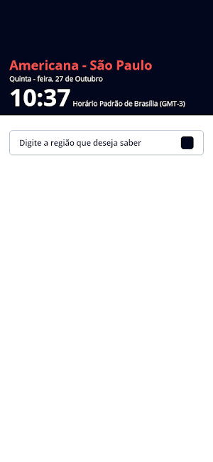 Fuso Horário Mundial Screenshot 1