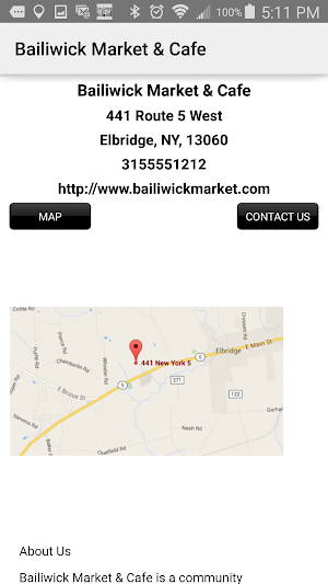 Bailiwick Market & Café Screenshot 2