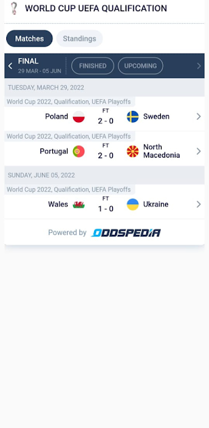 World Cup Qualification Live Screenshot 2