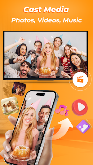 Smart TV Cast & Share Screen Screenshot 1