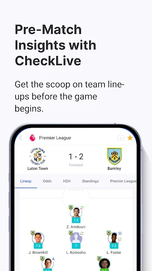 CHECKLIVE – Live Sports Scores Screenshot 2